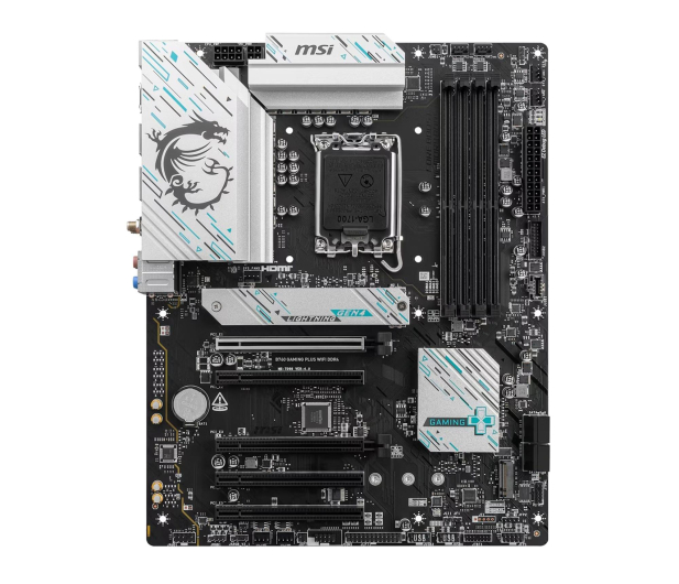MSI Płyta główna B760 GAMING PLUS WIFI s1700 4DDR4 DP/HDMI ATX B760 GAMING PLUS WIFI DDR4 - 1490363 - zdjęcie 3